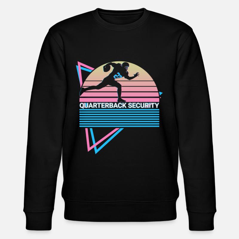 Football Lineman Retro - Sweat bio CHANGER Stanley/Stella Unisexe - noir