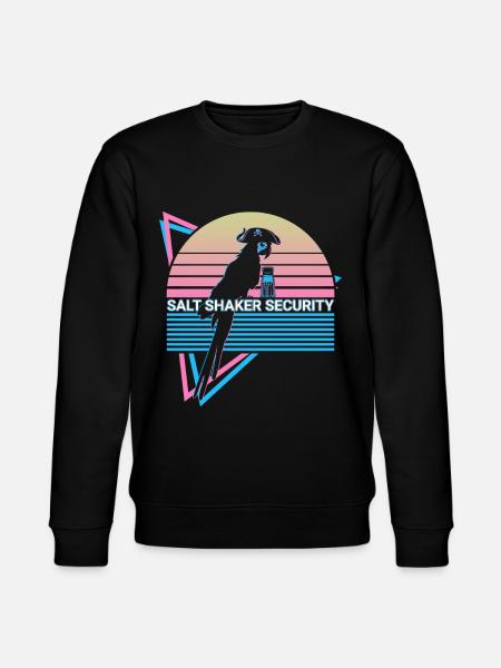 Cockatiel Retro - Stanley/Stella CHANGER Unisex Organic Sweatshirt - black