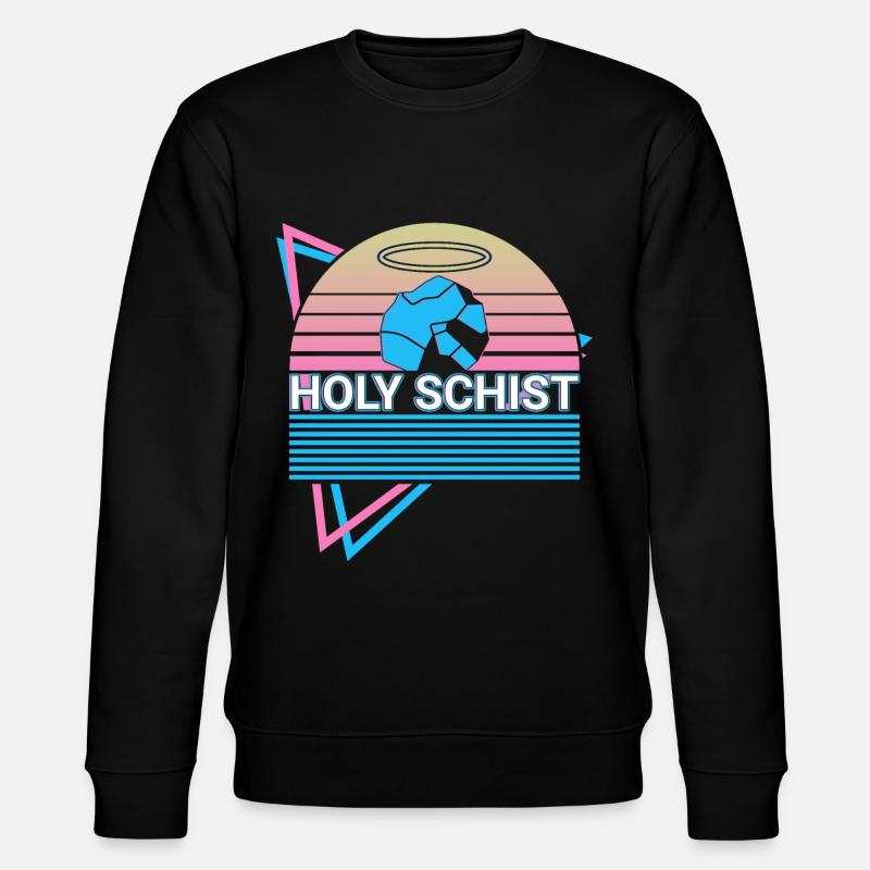 Rockhounding Rockhound Retro - Stanley/Stella CHANGER Unisex Organic Sweatshirt - black