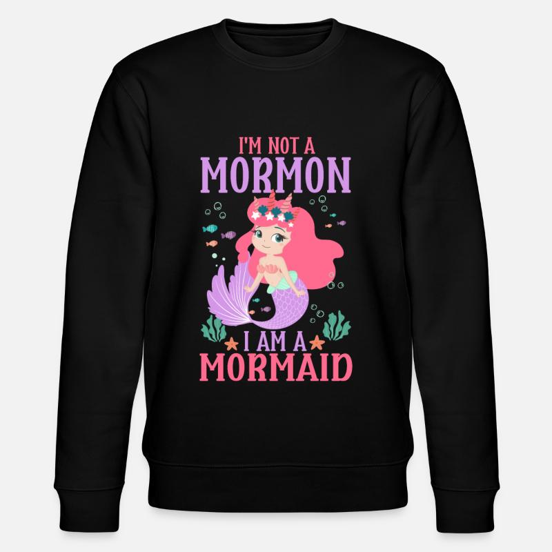 LDS Missionary - Stanley/Stella CHANGER Unisex Organic Sweatshirt - black