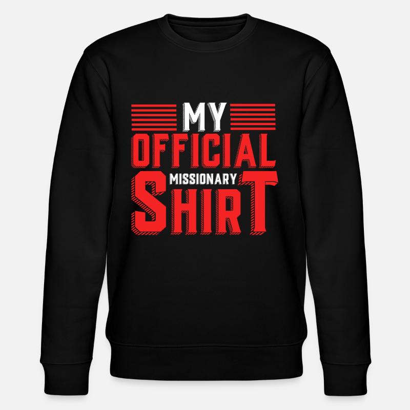 SDJ mormon - Sweat bio CHANGER Stanley/Stella Unisexe - noir