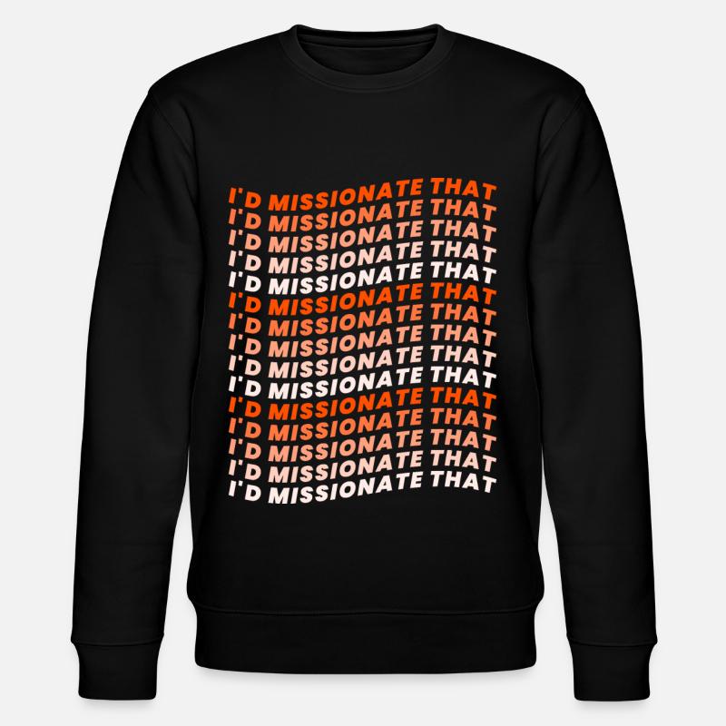 Missionnaire mormon SDJ - Sweat bio CHANGER Stanley/Stella Unisexe - noir