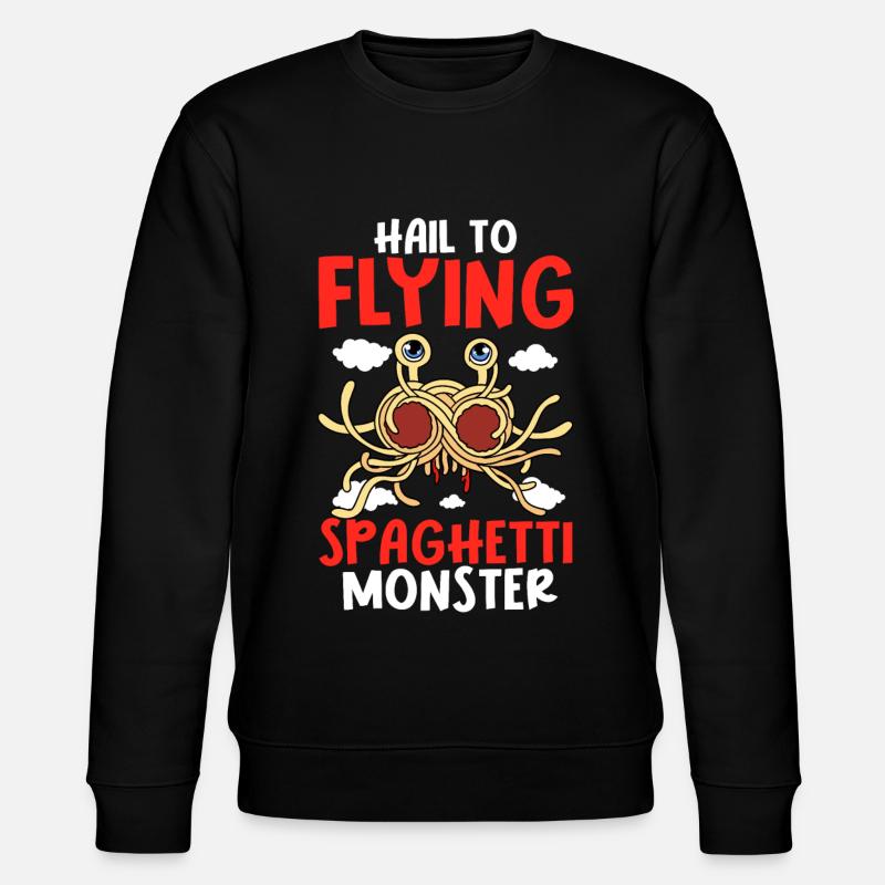 FSM Pastafarian - Stanley/Stella CHANGER Unisex Organic Sweatshirt - black