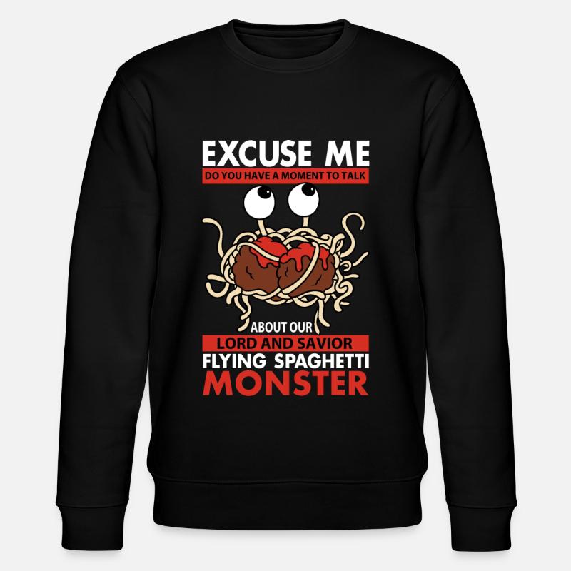 FSM Pastafarian - Sweat bio CHANGER Stanley/Stella Unisexe - noir