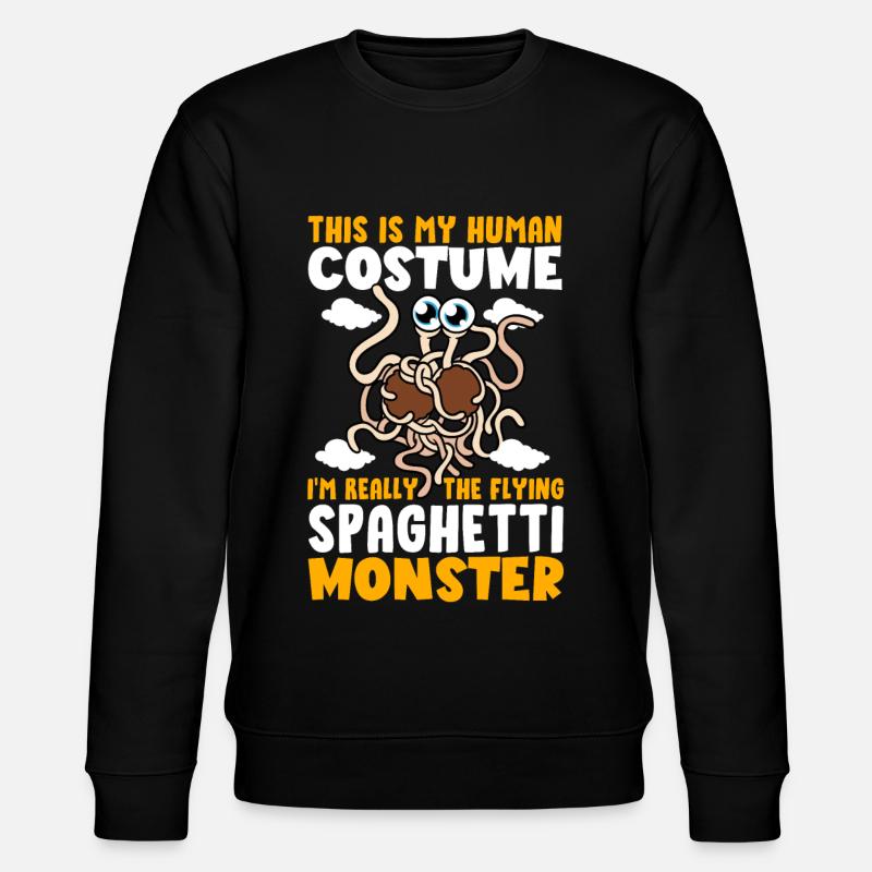 FSM Pastafarian - Stanley/Stella CHANGER Unisex Organic Sweatshirt - black