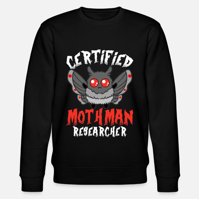 Cryptid Folklore - Stanley/Stella CHANGER Unisex Organic Sweatshirt - black