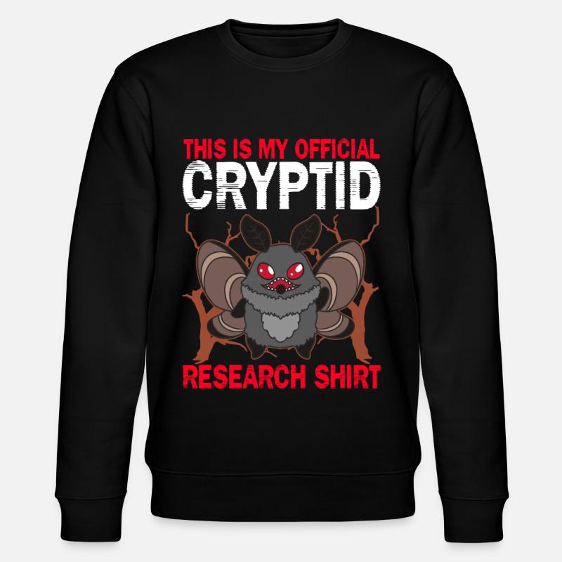 Mothman Cryptid Folklore - Sweat bio CHANGER Stanley/Stella Unisexe - noir