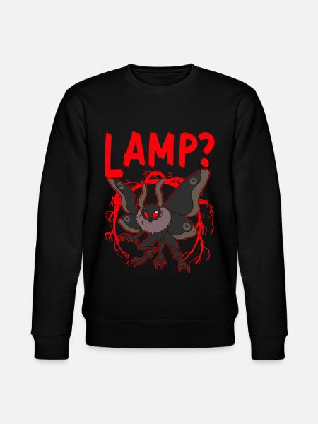 Mothman Cryptid Folklore - Stanley/Stella CHANGER Unisex Organic Sweatshirt - black
