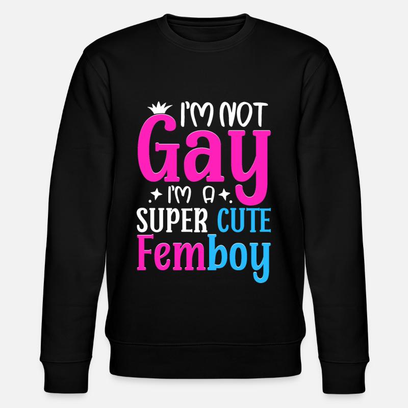 Crossdressing - Stanley/Stella CHANGER Unisex Organic Sweatshirt - black