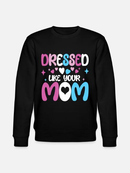 Femboy Crossdressing - Stanley/Stella CHANGER Unisex Organic Sweatshirt - black