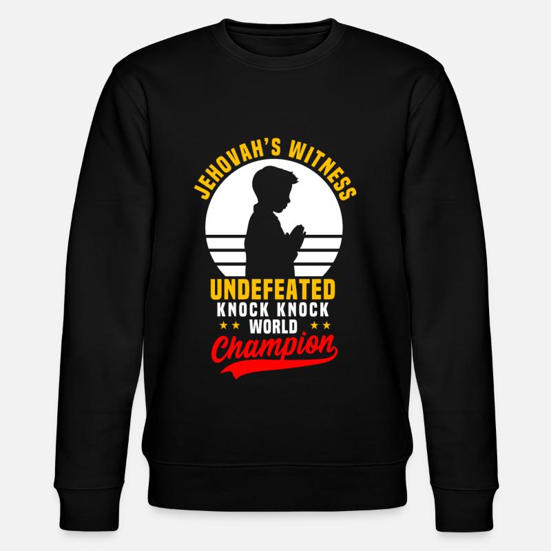 JW - Stanley/Stella CHANGER Unisex Organic Sweatshirt - black