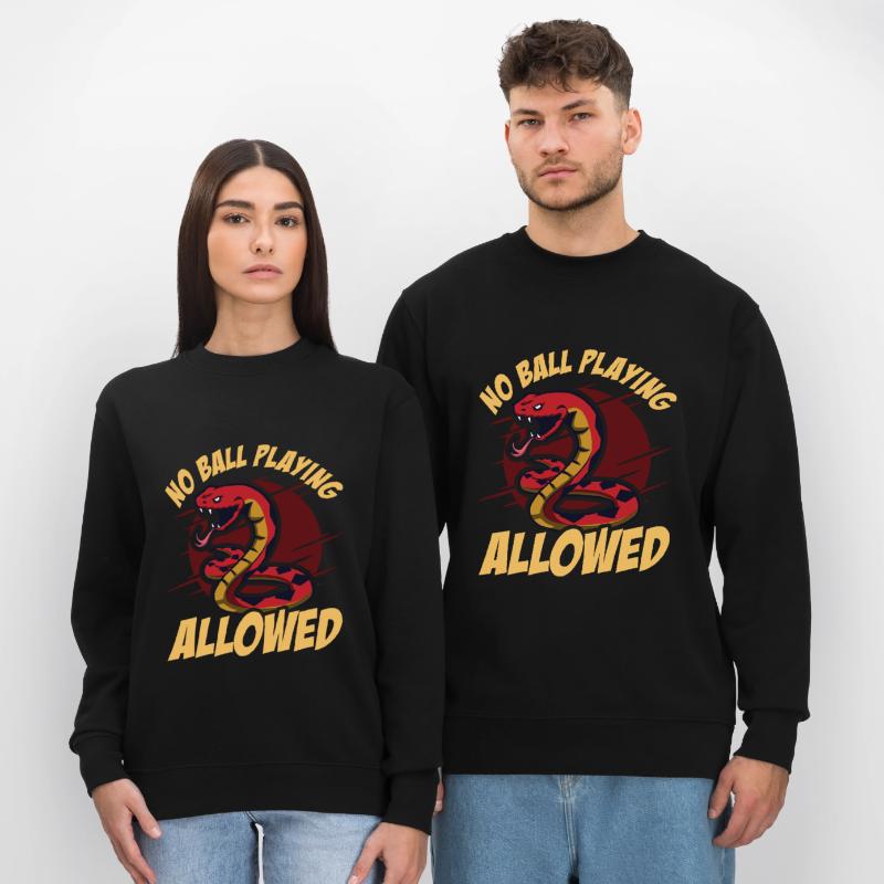 Ball Python Snake Stanley/Stella CHANGER Unisex Organic Sweatshirt