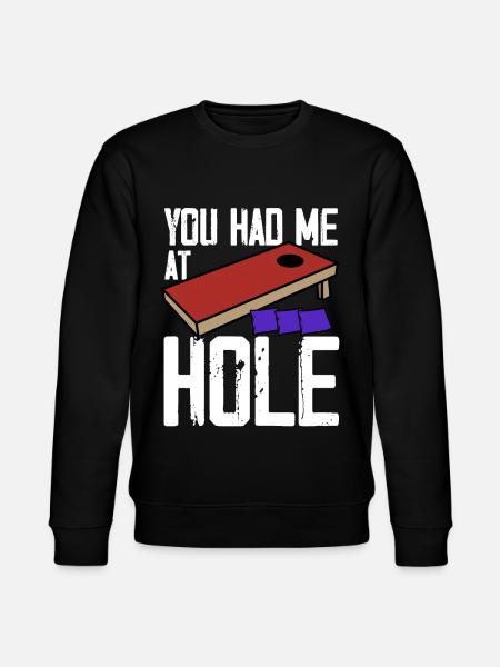 Drôle de trou de maïs Cornhole - Sweat bio CHANGER Stanley/Stella Unisexe - noir