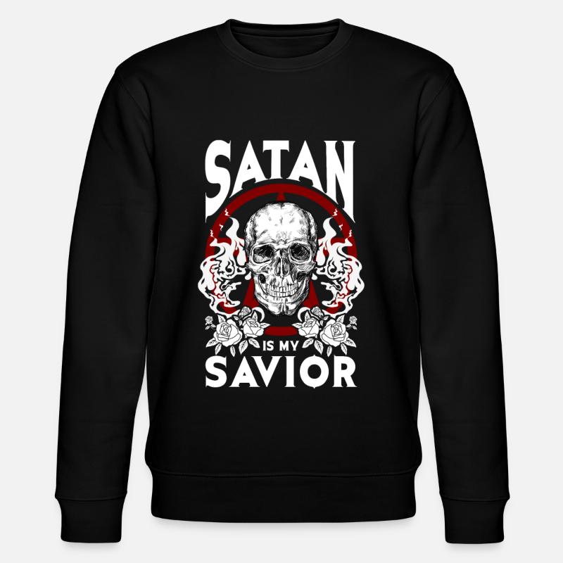 Drôle de satanisme satanique - Sweat bio CHANGER Stanley/Stella Unisexe - noir