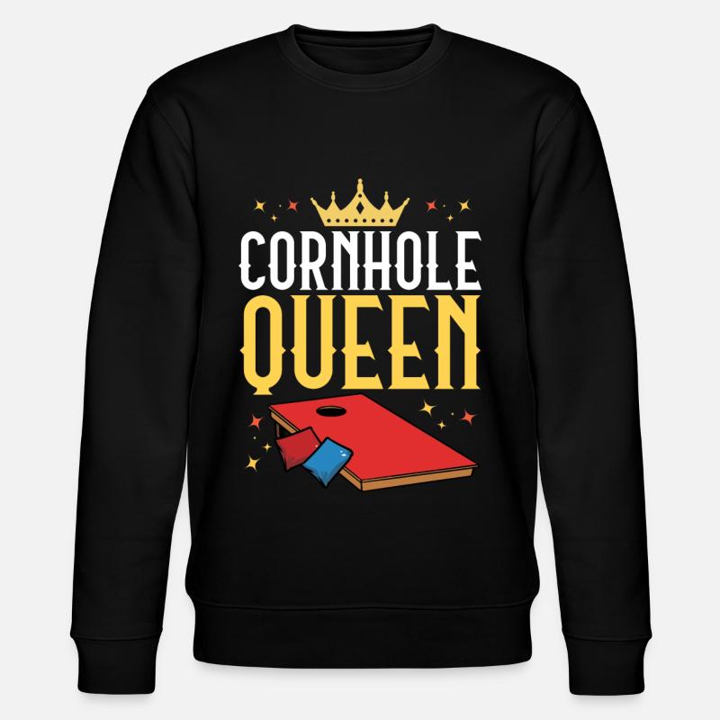 Corn Hole - Stanley/Stella CHANGER Unisex Organic Sweatshirt - black