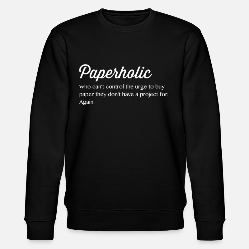 Scrapbooking Scrapbooker - Sweat bio CHANGER Stanley/Stella Unisexe - noir