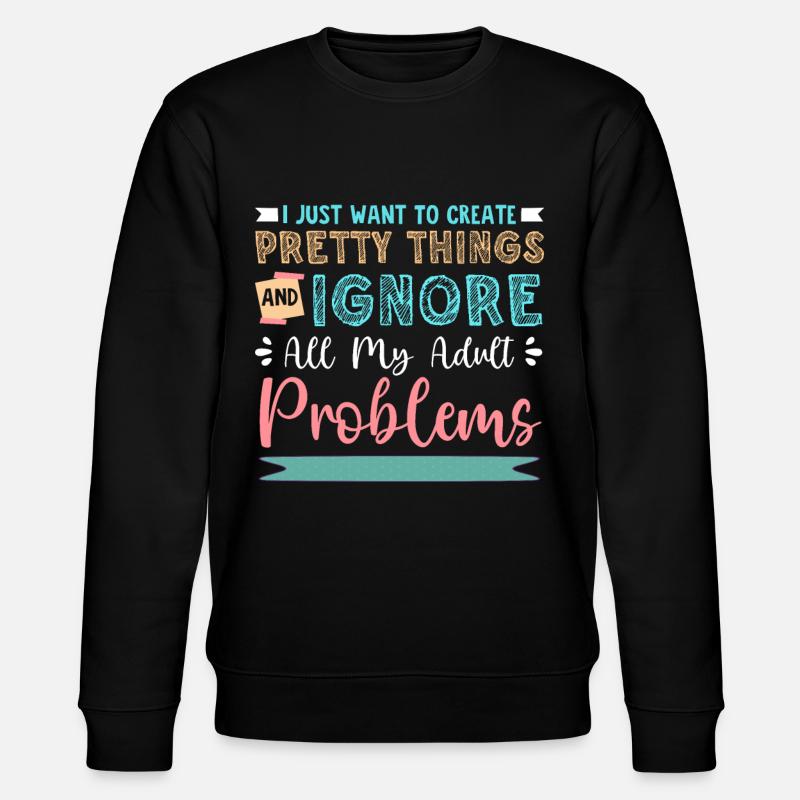 Scrapbooking Scrapbooker - Sweat bio CHANGER Stanley/Stella Unisexe - noir