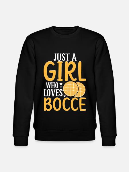 Bocce Ball Player - Stanley/Stella CHANGER Unisex Organic Sweatshirt - black