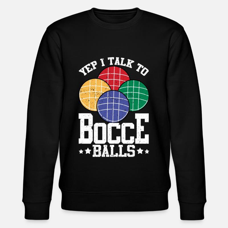 Player - Stanley/Stella CHANGER Unisex Organic Sweatshirt - black