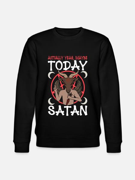 Satanic Satanism - Stanley/Stella CHANGER Unisex Organic Sweatshirt - black