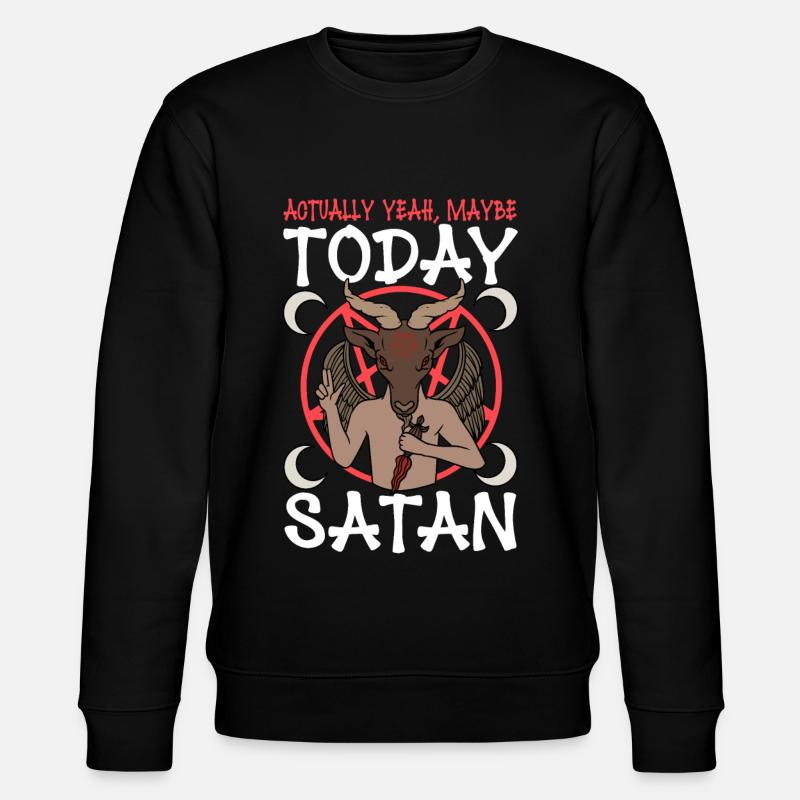 Satanisme satanique - Sweat bio CHANGER Stanley/Stella Unisexe - noir