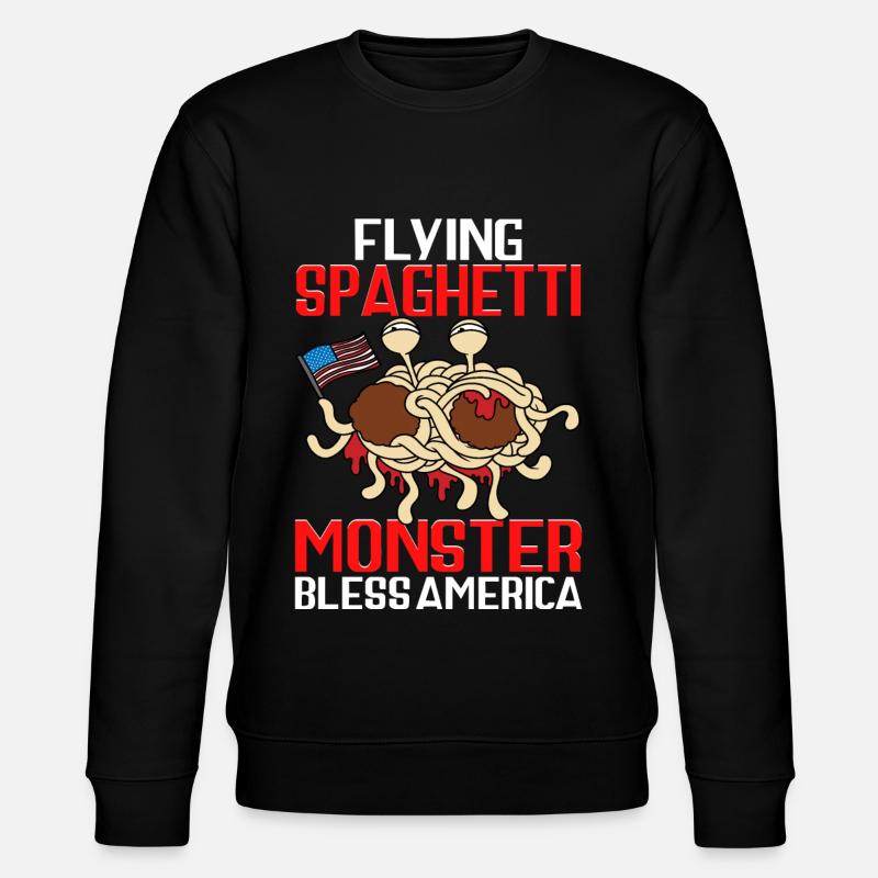 FSM Pastafarian - Stanley/Stella CHANGER Unisex Organic Sweatshirt - black
