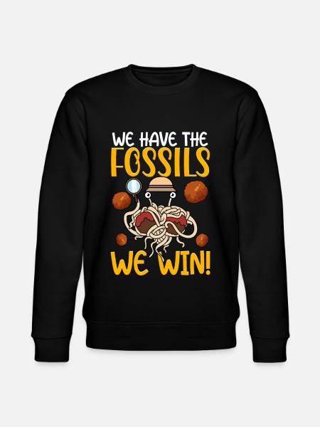 Flying Spaghetti Monster FSM - Stanley/Stella CHANGER Unisex Organic Sweatshirt - black