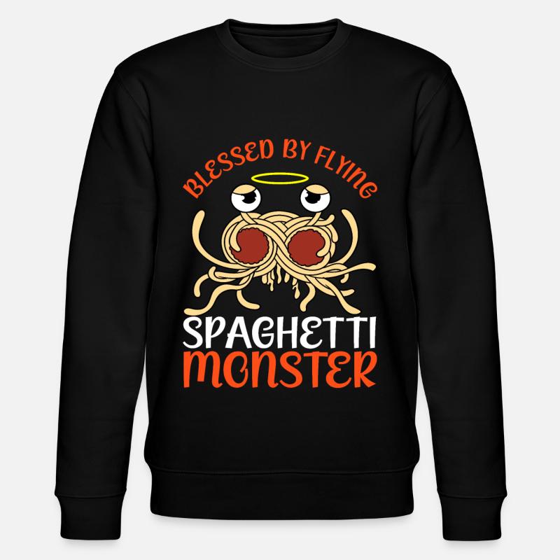 FSM Pastafarian - Stanley/Stella CHANGER Unisex Organic Sweatshirt - black