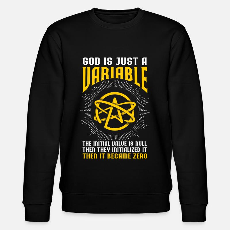 Athéisme athée - Sweat bio CHANGER Stanley/Stella Unisexe - noir