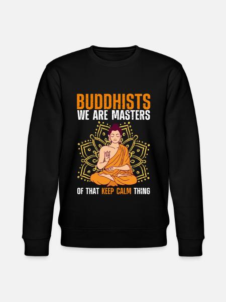 Bouddha Bouddhisme - Sweat bio CHANGER Stanley/Stella Unisexe - noir