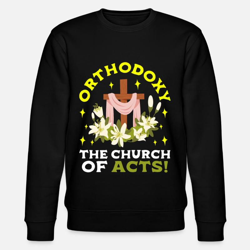 Orthodoxe - Sweat bio CHANGER Stanley/Stella Unisexe - noir