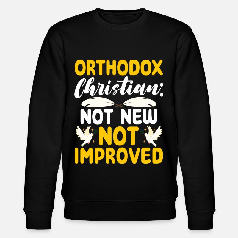 Orthodoxe - Sweat bio CHANGER Stanley/Stella Unisexe - noir