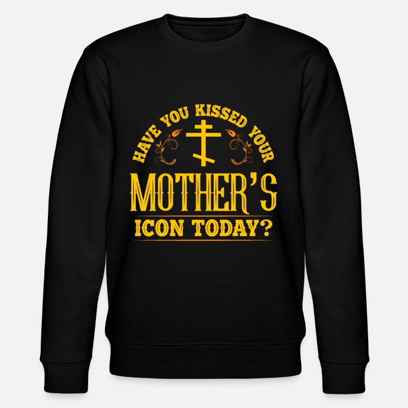 Orthodoxie Orthodoxe - Stanley/Stella Unisex Bio-Sweatshirt CHANGER - Schwarz