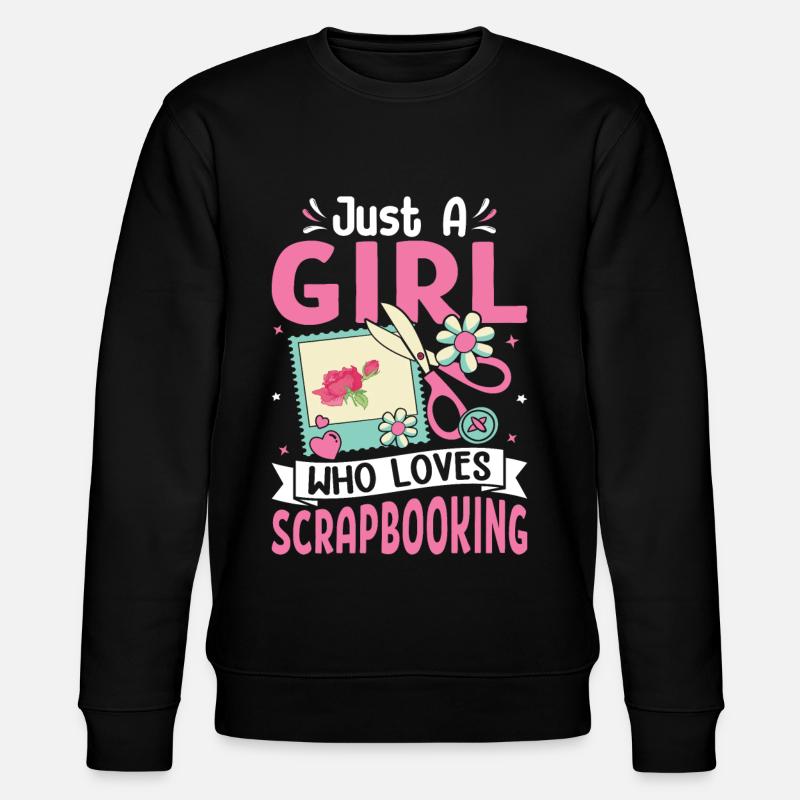 Scrapbooker - Sweat bio CHANGER Stanley/Stella Unisexe - noir