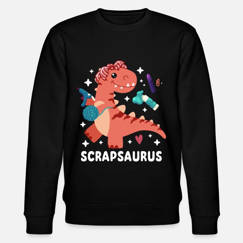 Scrapbooking Scrapbooker - Stanley/Stella CHANGER Unisex Organic Sweatshirt - black