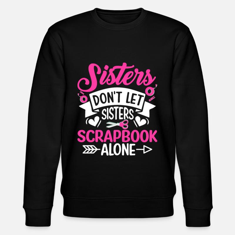 Scrapbooking Scrapbooker - Sweat bio CHANGER Stanley/Stella Unisexe - noir