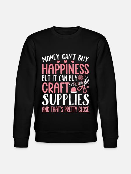 Crafting Crafter - Stanley/Stella CHANGER Unisex Organic Sweatshirt - black