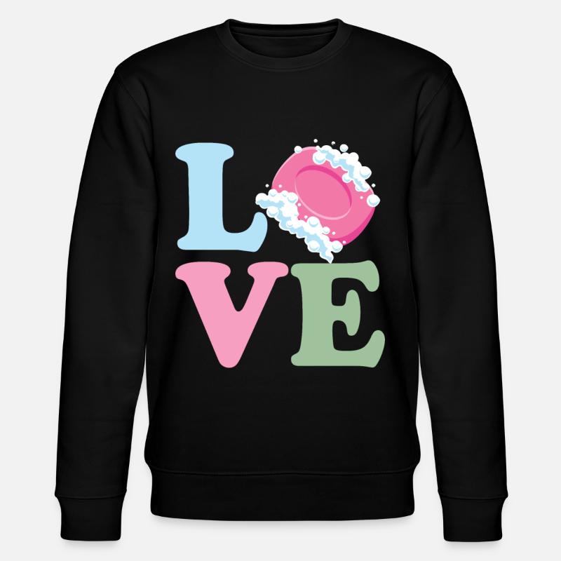 Fabrication de savon, savonnier, savonologue - Sweat bio CHANGER Stanley/Stella Unisexe - noir