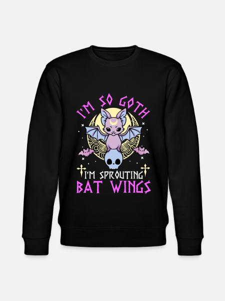 Funny Gothic - Stanley/Stella CHANGER Unisex Organic Sweatshirt - black