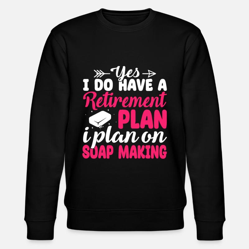 Soap Maker Soapologist - Stanley/Stella CHANGER Unisex Organic Sweatshirt - black