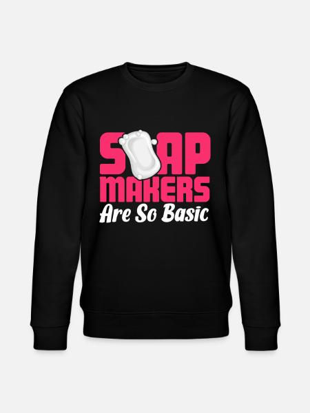 Soap Making, Soap Maker, Soapologist - Stanley/Stella CHANGER Unisex Organic Sweatshirt - black