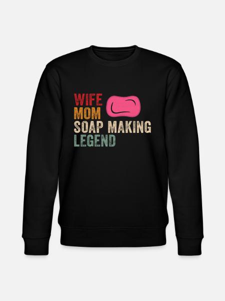 Soap manufacturer Soapologist - Stanley/Stella CHANGER Unisex Organic Sweatshirt - black