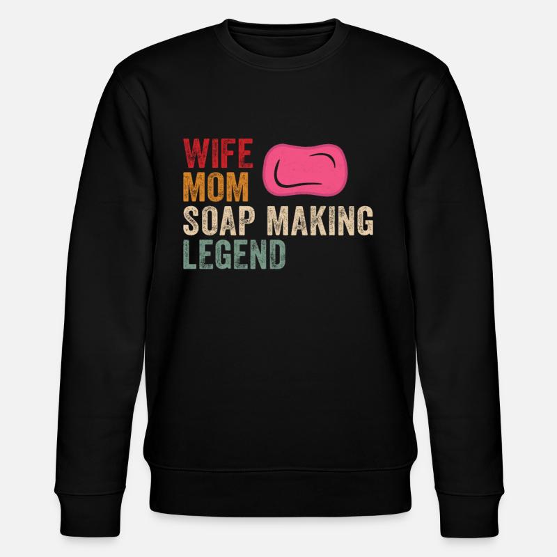 Fabricant de savon Soapologist - Sweat bio CHANGER Stanley/Stella Unisexe - noir