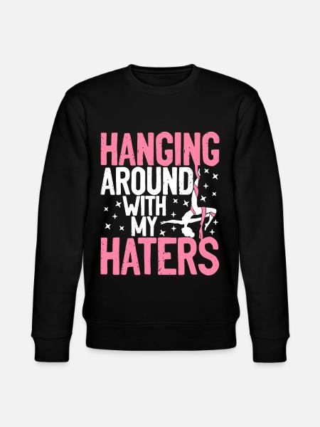 Aerial Silk Aerialist - Stanley/Stella CHANGER Unisex Organic Sweatshirt - black