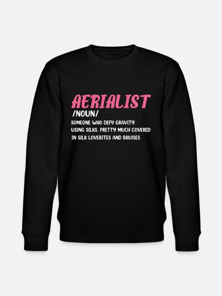 Air silk - Stanley/Stella CHANGER Unisex Organic Sweatshirt - black