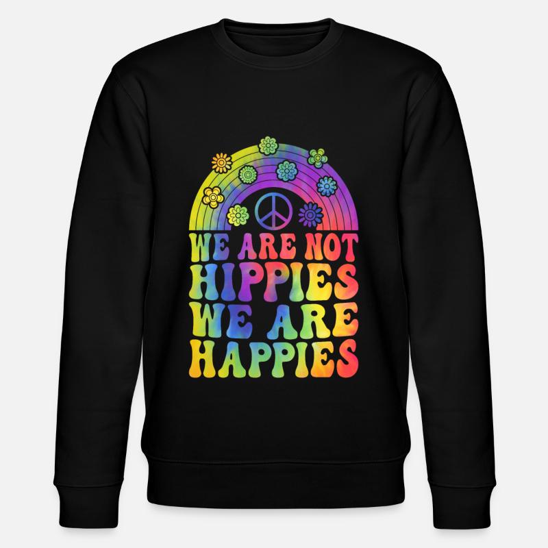 Peace Kindness - Stanley/Stella CHANGER Unisex Organic Sweatshirt - black