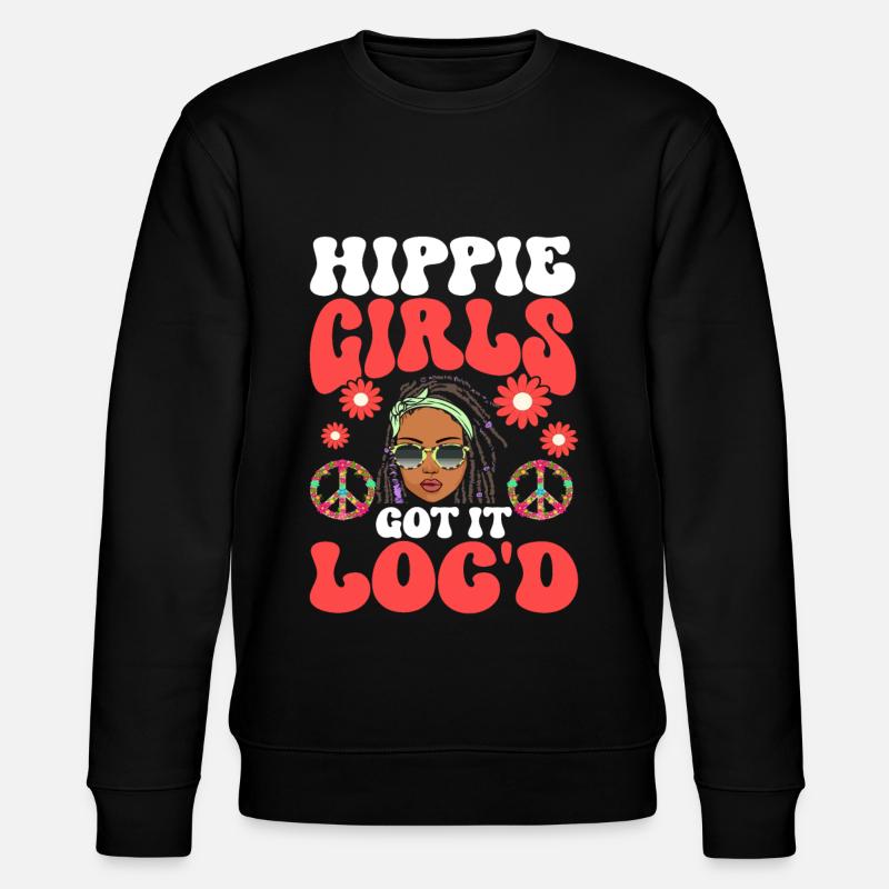 Dreadlocks - Stanley/Stella CHANGER Unisex Organic Sweatshirt - black