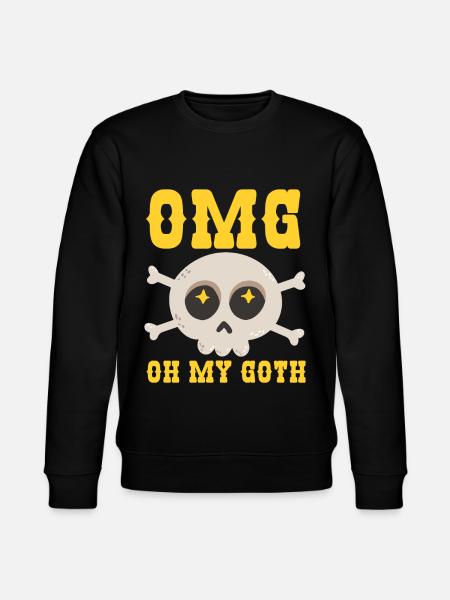 Funny Gothic - Stanley/Stella CHANGER Unisex Organic Sweatshirt - black