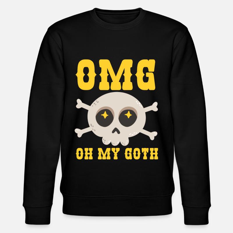 Funny Gothic - Stanley/Stella CHANGER Unisex Organic Sweatshirt - black