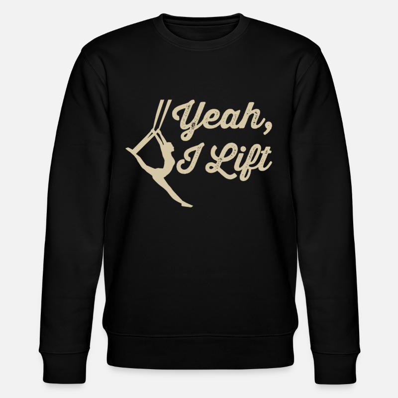 Acrobate de soie aérienne - Sweat bio CHANGER Stanley/Stella Unisexe - noir